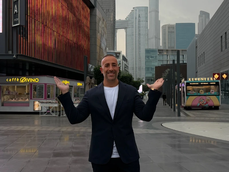 Riccardo Lucietti a Dubai, consulenza immobiliare per italiani