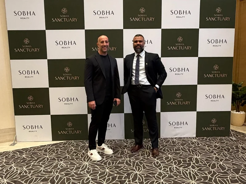 Riccardo Lucietti a evento Sobha Sanctuary Dubai, selezione boutique advisory